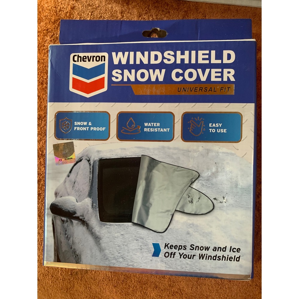 Chevron windshield snow cover black 58 x 31.5
